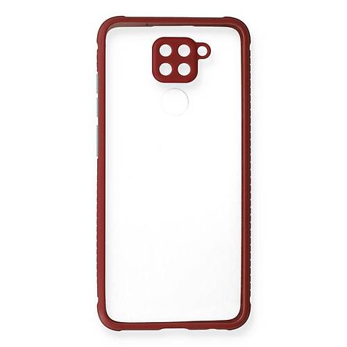 Redmi Note 9 K�l�f Miami �effaf Silikon - Fu�ya