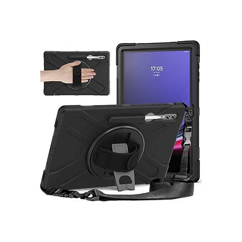 Galaxy X930 Tab S11 Ultra 14.6 K�l�f Amazing Tablet Kapak - Siyah