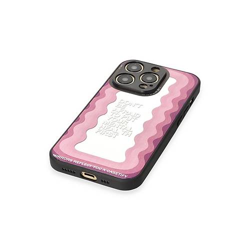 iPhone 12 Pro K�l�f Mirror Desenli Kapak - Mirror - 11