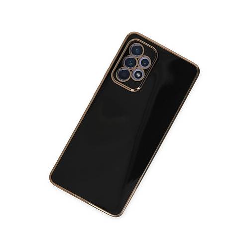 Galaxy A52 K�l�f Volet Silikon - Siyah