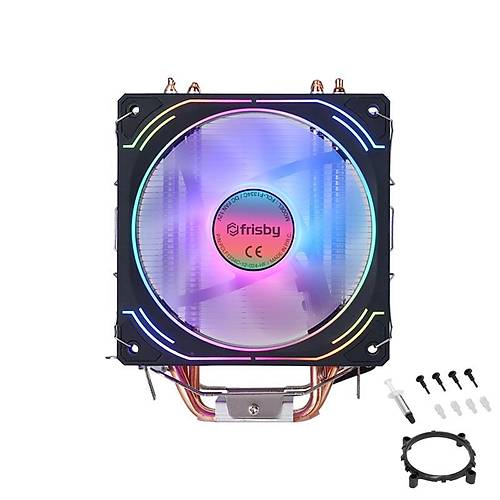 FRISBY FCL-F1334C (P4S) INTEL 1366/115X/1200/1700-AMD AM2/AM2+/AM3/AM4/AM5 ��LEMC� FAN