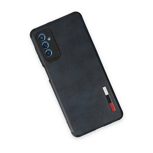 Galaxy M52 5G K�l�f Loop Deri Silikon - Lacivert