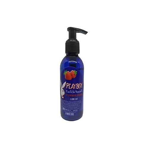 Playboy Pure Edible �ilekli Masaj Ya�� Aromal� 120ml Masaj Ya�� Svl - 120ml Pure Edible Massage Oil