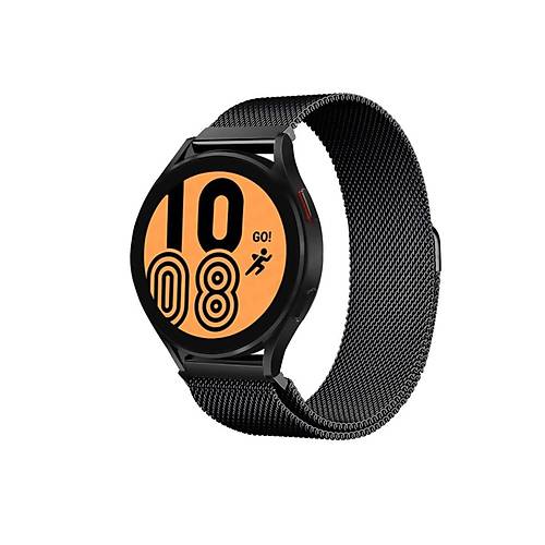 Watch 20mm Metal M�knat�sl� Kordon - Siyah