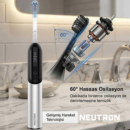 �arjl� Sonik Di� F�r�as�, Dijital Ekranl� �arjl� Di� F�r�as� (Silver)
