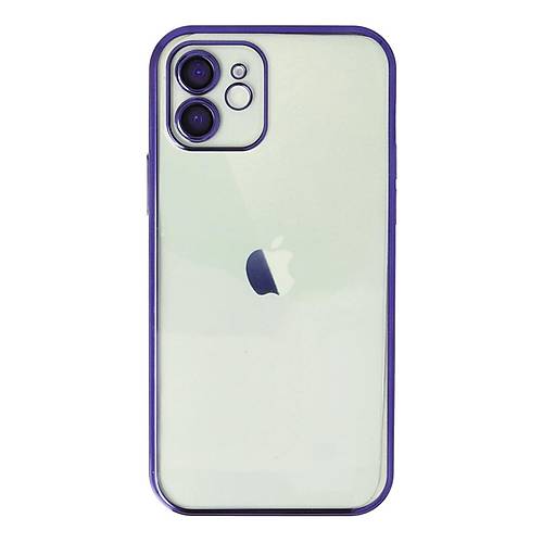 iPhone 11 K�l�f Razer Lensli Silikon - Mor