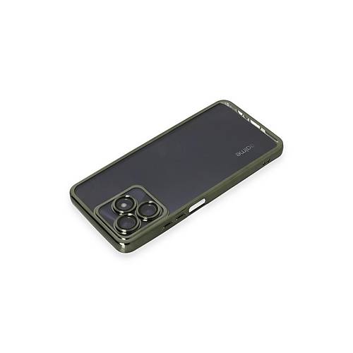 Realme C53 K�l�f Razer Lensli Silikon - Ye�il
