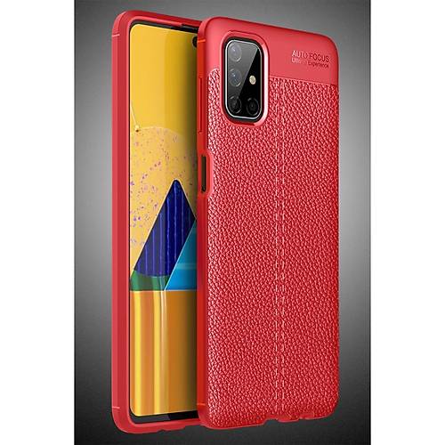 Galaxy M51 K�l�f Auto Focus Kapak - K�rm�z�