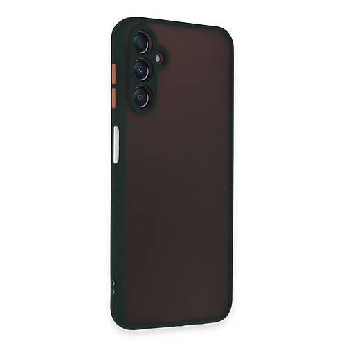 Galaxy A14 4G K�l�f Montreal Silikon Kapak - Ye�il