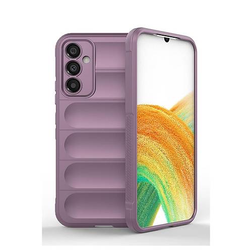 Galaxy A05S K�l�f Optimum Silikon - Mor