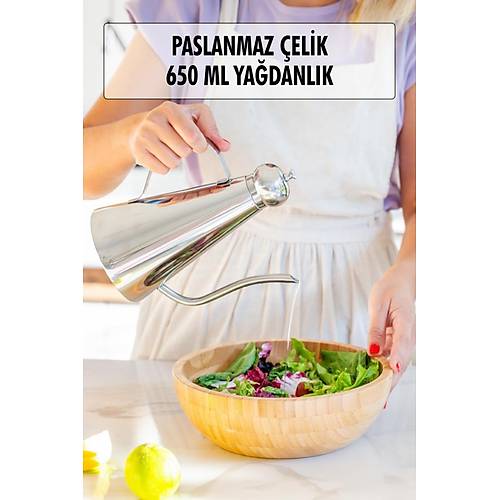 Paslanmaz �elik Ya�danl�k 650 Ml