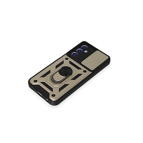 Galaxy M34 5G K�l�f Pars Lens Y�z�kl� Silikon - Gold