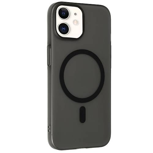 iPhone 11 Tuna PC Slim Magsafe Kapak - Siyah