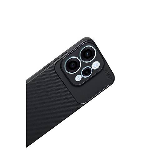 Reno 15 Auto Focus Karbon Kapak - Siyah