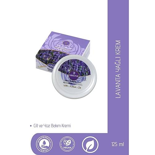 Y�z Bakim Kremi & Lavanta �zl� Y�z Ve Dekolte G�nd�z Bakim Kremi 125ML