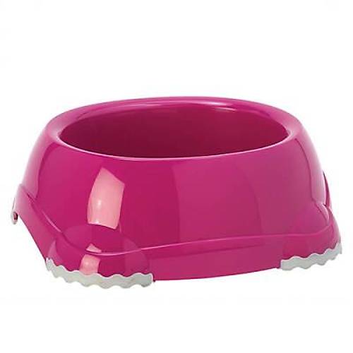 Smart Plastik Kedi K�pek Mama Su Kab� Fu�ya No:2 735 Ml