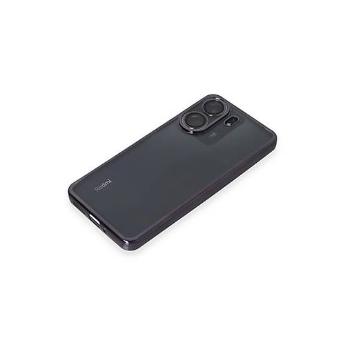 Redmi 13C K�l�f Razer Lensli Silikon - Mor