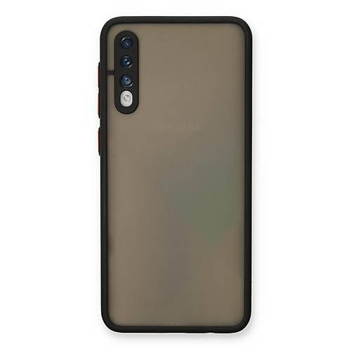 Galaxy A30S K�l�f Montreal Silikon Kapak - Siyah
