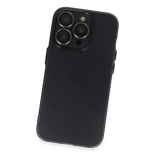 iPhone 14 Pro K�l�f Luko Lens Silikon - Siyah