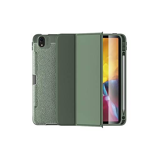 iPad Air 4 10.9 K�l�f Tablet Focus Silikon - Ye�il