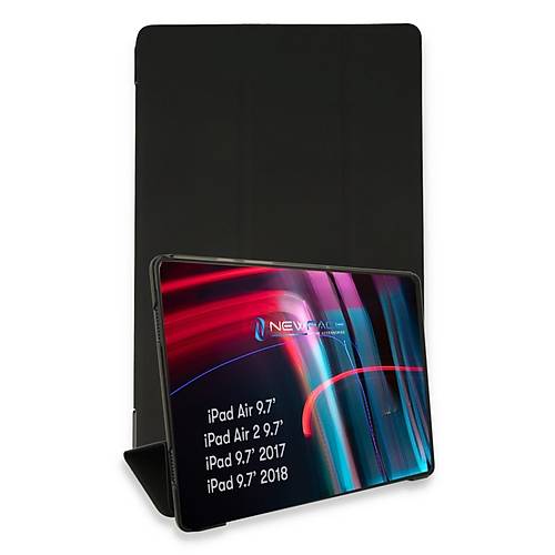 iPad 5 Air 9.7 K�l�f Tablet Smart K�l�f - Siyah