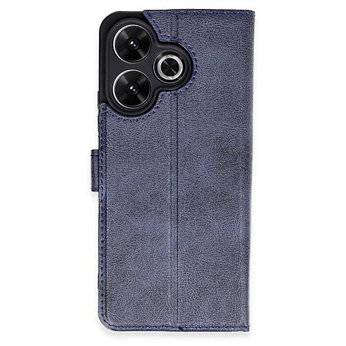 Redmi 13 4G K�l�f Trend S Plus Kapakl� K�l�f - Lacivert