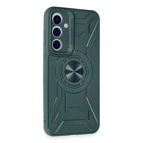 Galaxy A25 5G K�l�f Lincoln Silikon - Koyu Ye�il