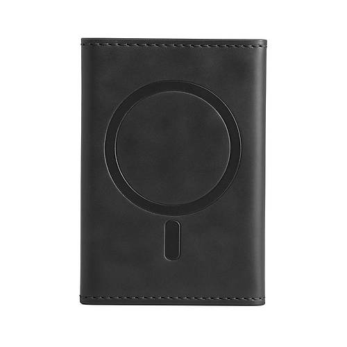 Tema Magsafe Deri Kartl�k - Siyah
