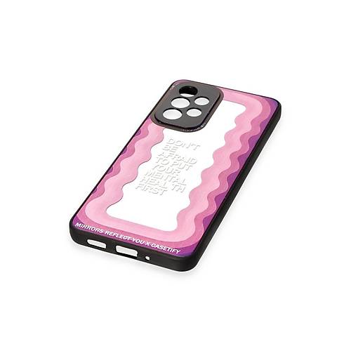 Galaxy A33 5G K�l�f Mirror Desenli Kapak - Mirror - 11