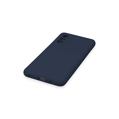 Galaxy A24 4G K�l�f Nano i�i Kadife Silikon - Lacivert