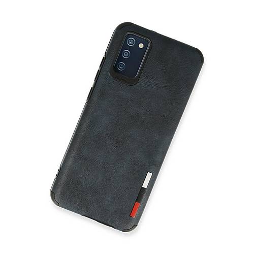 Galaxy A03S K�l�f Loop Deri Silikon - Lacivert