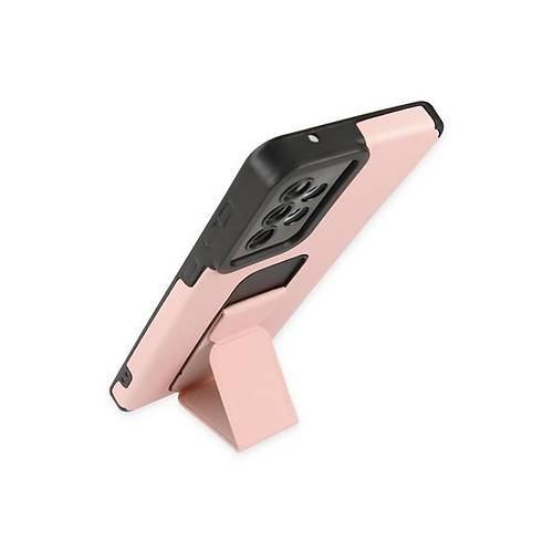 Galaxy A33 5G K�l�f Mega Standl� Silikon - Pudra