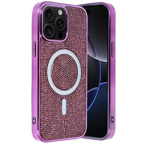 iPhone 12 Pro Helen Magsafe Kapak - Derin Mor