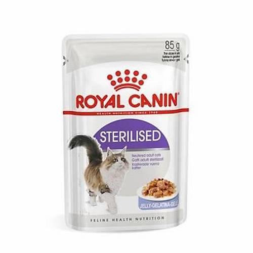 Sterilised Jelly Pouch K�s�rla�t�r�lm�� Kedi Konservesi 6 Adet 85 Gr