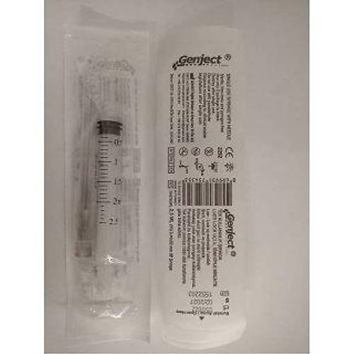 Dental Luer Lock Enjekt�r 2,5 ML- 27G /50 mm 3P ��r�nga