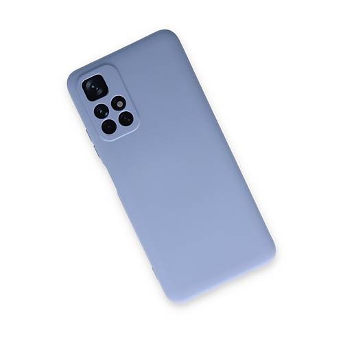 Redmi Note 11T K�l�f Nano i�i Kadife Silikon - Lila
