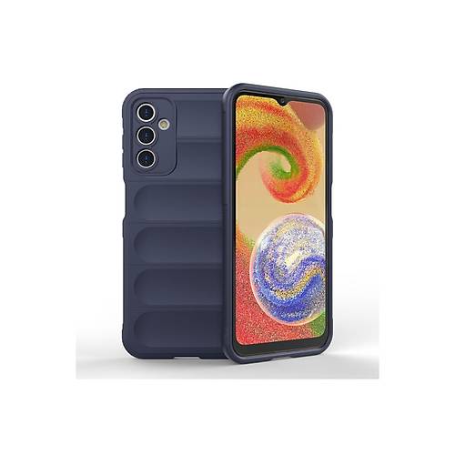 Galaxy A14 4G K�l�f Optimum Silikon - Lacivert