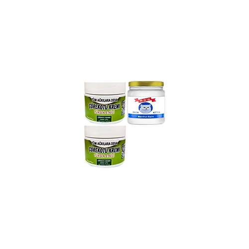 ��rek Otu Kremi V�cut s�zlar�na 2x 100 ml - Snow Kitten Menthol Balm 50 ml