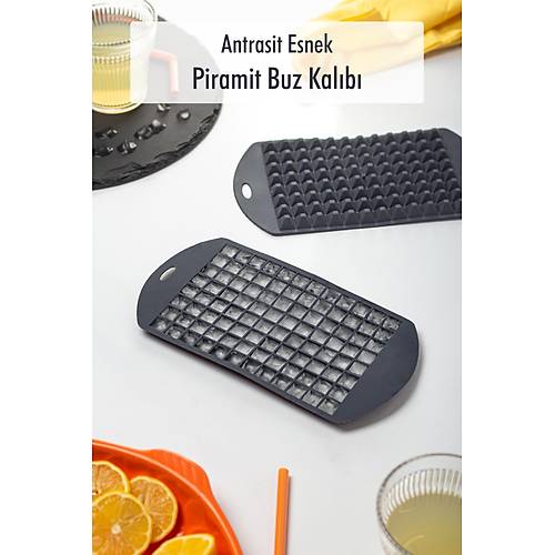 Antrasit Piramit Buz Kal�b�(13*24*2 cm)