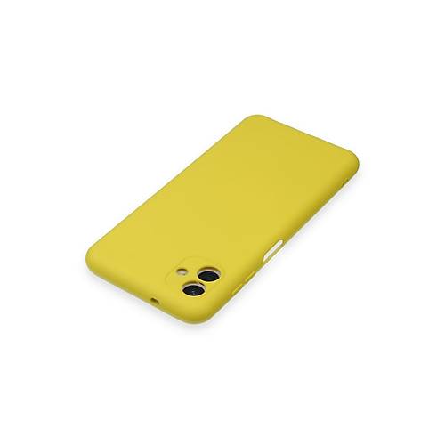 Galaxy A04 K�l�f Nano i�i Kadife Silikon - Sar�