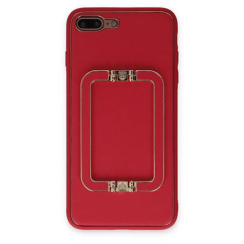 iPhone 7 Plus K�l�f Coco Elit Kapak - K�rm�z�