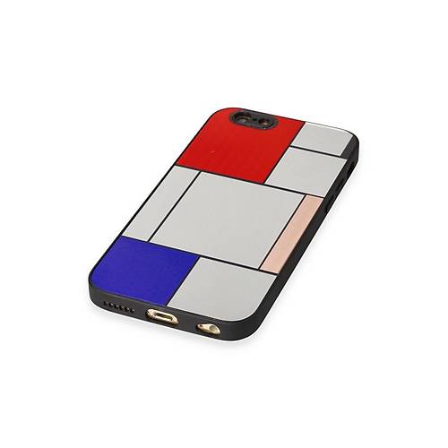 iPhone 6 K�l�f Mirror Desenli Kapak - Mirror - 9