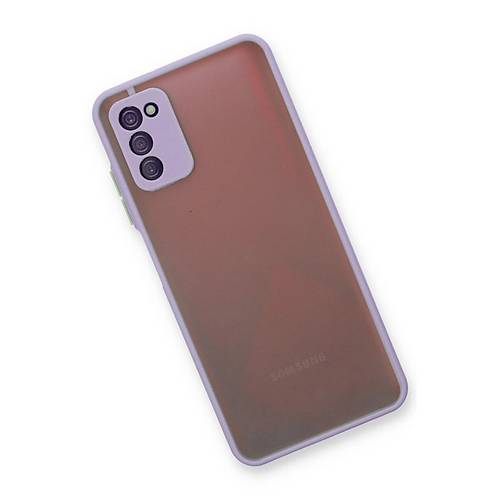 Galaxy A03S K�l�f Montreal Silikon Kapak - Mor