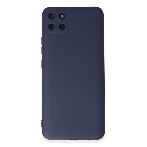 Realme C11 K�l�f Nano i�i Kadife Silikon - Lacivert