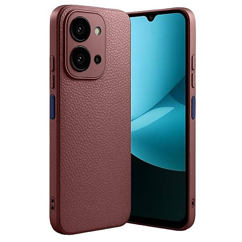 Redmi 15C 4G Thermax Silikon K�l�f - Bordo
