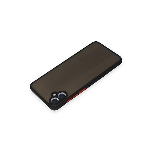Galaxy A05 K�l�f Montreal Silikon Kapak - Siyah