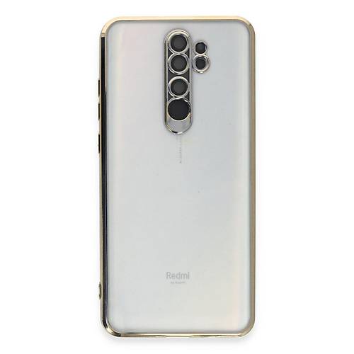 Redmi Note 8 Pro K�l�f Razer Lensli Silikon - Gold