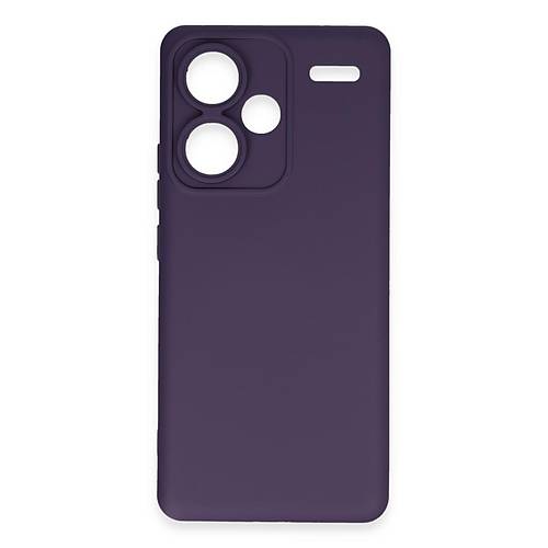 Redmi Note 13 Pro Plus K�l�f Nano i�i Kadife Silikon - Mor
