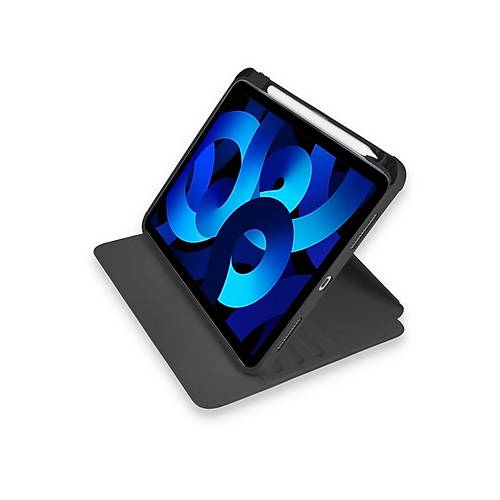 iPad Pro 11 (2021) K�l�f Starling 360 Kalemlikli Tablet K�l�f - Siyah