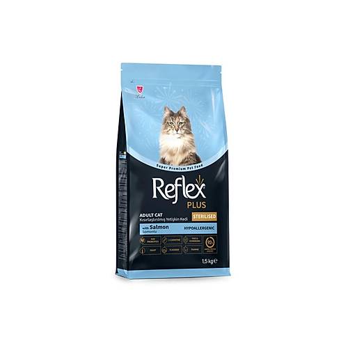 Somonlu K�s�rla�t�r�lm�� Yeti�kin Kedi Mamas� 1,5kg
